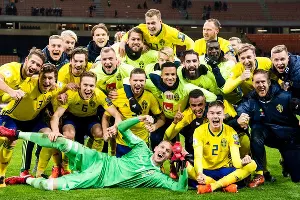 Сборная Швеции по футболу &copy;&nbsp;Фото с сайта svenskfotboll.se