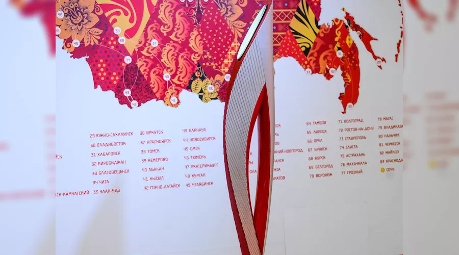 Выставка Олимпийских факелов в Сочи &copy;&nbsp;Нина Зотина, ЮГА.ру