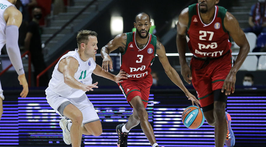 Матч Единой лиги ВТБ «Локомотив-Кубань» — «Зелена Гура» © Фото пресс-службы Единой лиги ВТБ