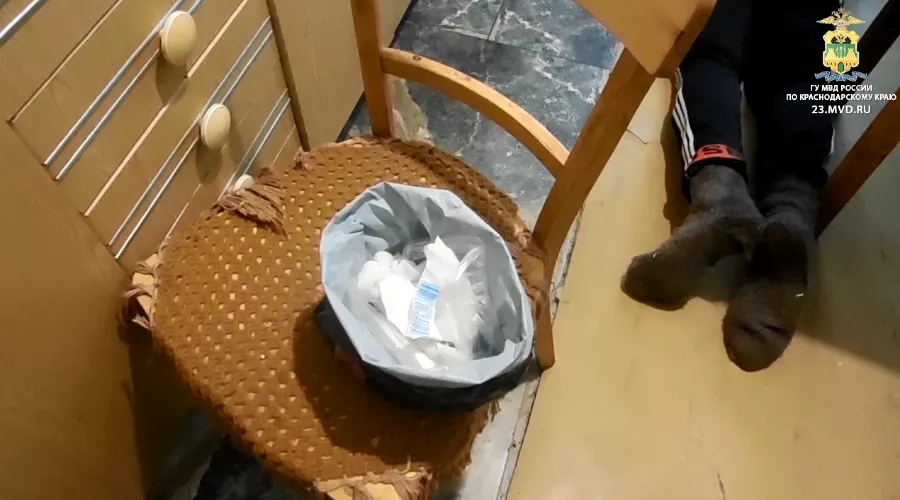  &copy;&nbsp;Скриншот видео пресс-службы ГУ МВД России по Краснодарскому краю