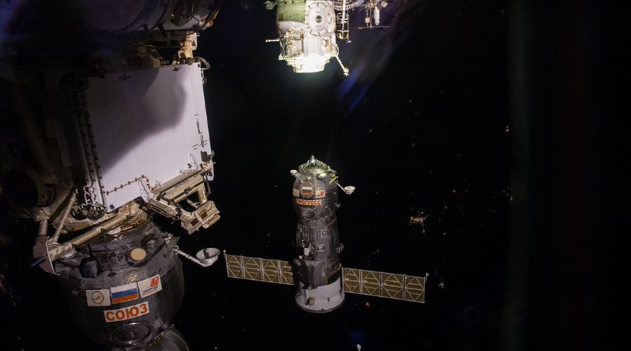 Грузовой космический корабль «Прогресс МС-05»  © Фото с официального сайта Роскосмоса