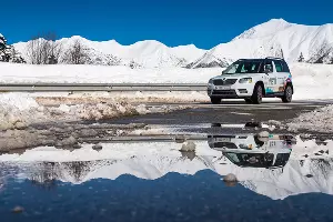 Тест-драйв SKODA Yeti в Красной Поляне &copy;&nbsp;Фото Елены Синеок, Юга.ру