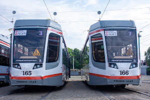 В Краснодаре вышли на маршрут новые трамваи © Фото Дмитрия Пославского, Юга.ру