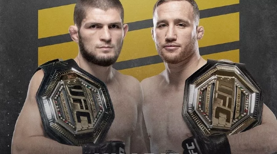 Хабиб Нурмагомедов и Джастин Гейджи &copy;&nbsp;Фото со страницы instagram.com/ufc