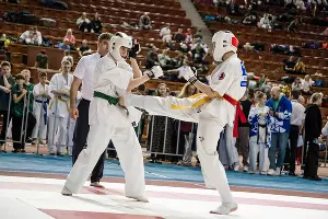 Дмитрий Сапожников на татами &copy;&nbsp;Фото Фонда Олега Дерипаска &laquo;Вольное Дело&raquo;