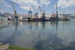 Новороссийск, порт &copy;&nbsp;Фото Иолины Грибковой, Юга.ру