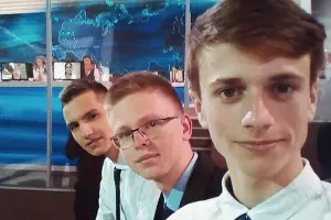 Данила Прилепа во время прямой линии с президентом &copy;&nbsp;Фото со страницы Данилы Прилепы в Instagram, instagram.com/danila.prilepa