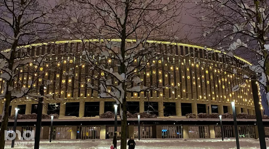 Стадион «Краснодар» зимой &copy;&nbsp;Фото Влады Мандрыка, Юга.ру