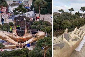  © Коллаж из скриншотов фото из телеграм-канала «Парк Галицкого Краснодар»