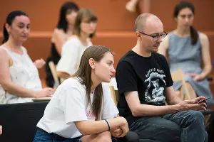 Евгений Первышов в ЦСИ &laquo;Типография&raquo; &copy;&nbsp;Фото Елены Синеок, Юга.ру