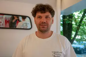 Создатель кофеен Yankiss (ex-«Белка») Андрей Черкасский &copy;&nbsp;Фото Александра Гончаренко, Юга.ру