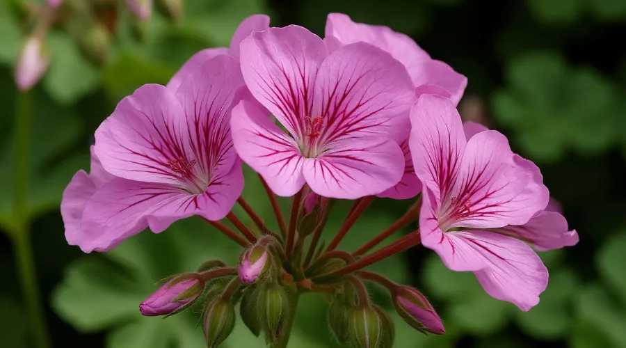 цветы герань &copy;&nbsp;Сгенерировано с помощью нейросети Gigachat