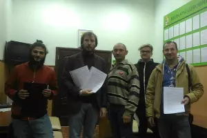 Штаб Алексея Навального в Краснодаре &copy;&nbsp;Фото из группы vk.com/teamnavalny_krd