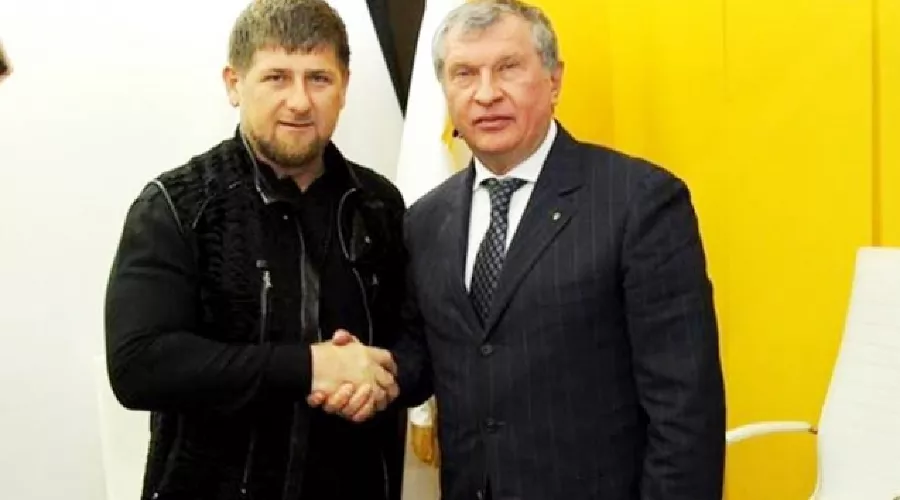 Рамзан Кадыров и Игорь Сечин &copy;&nbsp;Фото ИА &laquo;Грозный-информ&raquo;