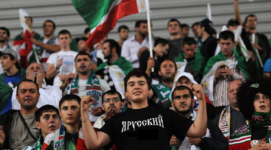 Матч ФК "Кубань" - ФК "Терек" в Краснодаре &copy;&nbsp;Елена Синеок, ЮГА.ру