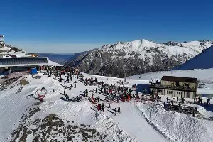  &copy;&nbsp;Скриншот видео из телеграм-канала курорта &laquo;Домбай&raquo;