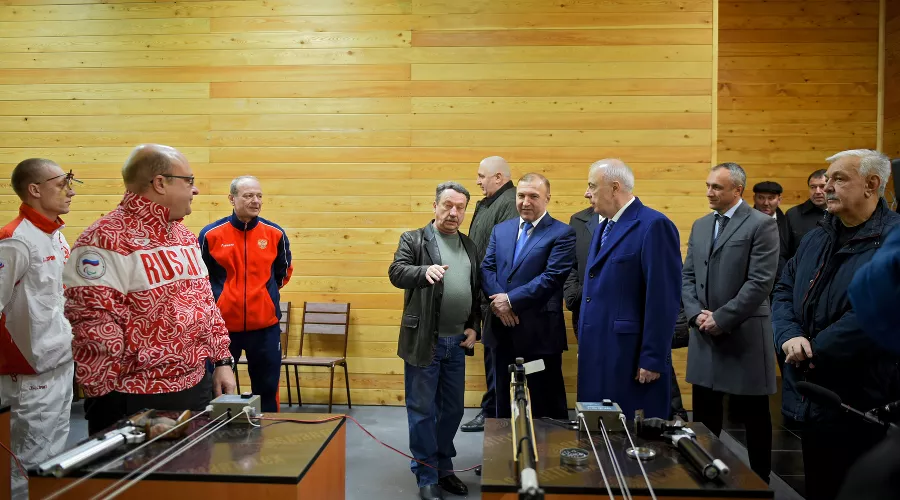 Спортивно-стрелковый комплекс Центра подготовки сборных команд Республики Адыгея &copy;&nbsp;Фото пресс-службы главы Республики Адыгея