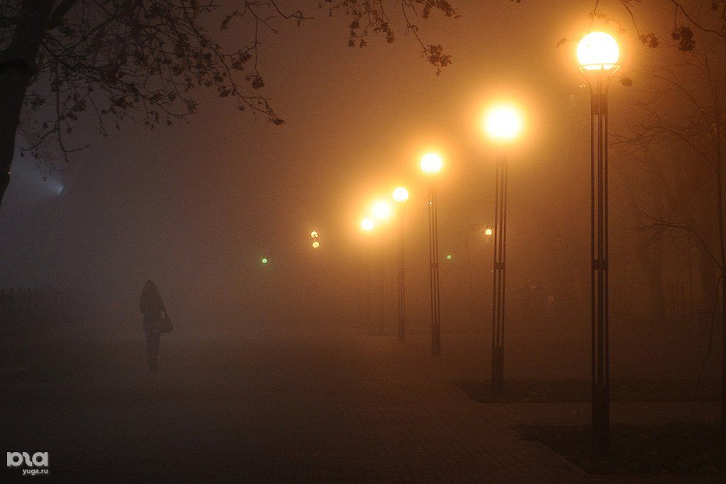 Туман в Краснодаре © Алёна Живцова, ЮГА.ру
