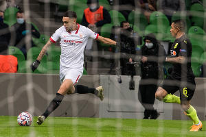 Матч «Краснодар» — «Севилья», Краснодар, 25 ноября 2020 года &copy;&nbsp;Фото Елены Синеок, Юга.ру