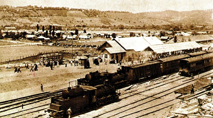 Вокзал Сочи в 1920-е годы &copy;&nbsp;Фото пресс-службы СКЖД