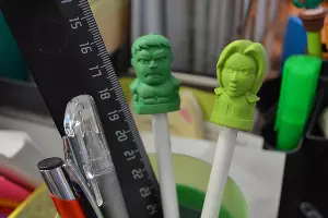 Ластики &laquo;Стиратели&raquo; в сети &laquo;Пятёрочка&raquo; &copy;&nbsp;Фото пресс-службы сети &laquo;Пятёрочка&raquo;