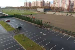 Cтройка нового стадиона ФК «Краснодар» &copy;&nbsp;Фото Евгения Таранжина