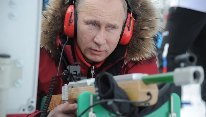 Владимир Путин на Паралимпийских играх в Сочи &copy;&nbsp;Фото с сайта commons.wikimedia.org