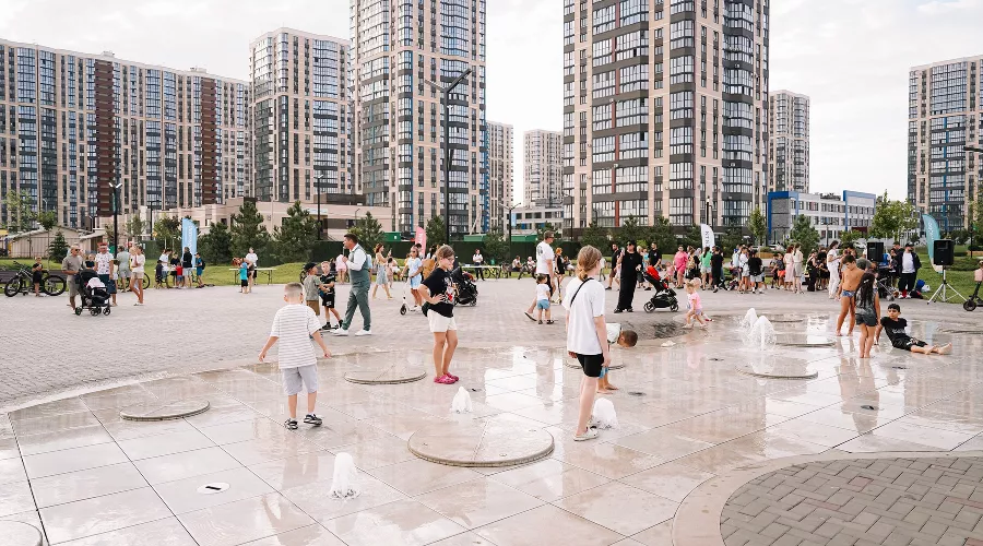 Экопраздник «ГринСити» в микрорайоне Любимово &copy;&nbsp;Фото Дарьи Паращенко, предоставлено пресс-службой ГК &laquo;Инсити&raquo;