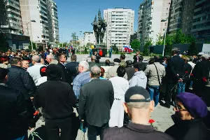 Митинг в память о трагедии на ЧАЭС &copy;&nbsp;Фото Юга.ру