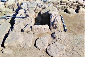 Древний алтарь, найденный в окрестностях Анапы © Фото с сайта администрации Краснодара
