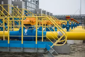 Торжественное открытие газопровода «Турецкий поток» на компрессорной станции «Русская» &copy;&nbsp;Фото Елены Синеок, Юга.ру