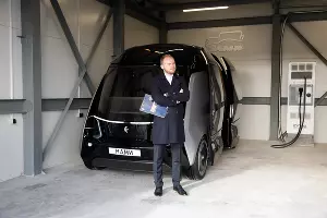 Презентация беспилотного электробуса в &laquo;Сколково&raquo; &copy;&nbsp;Фото пресс-службы &laquo;Ростелекома&raquo;