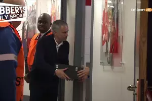 Жозе Моуринью &copy;&nbsp;Скриншот видео с сайта russian.rt.com