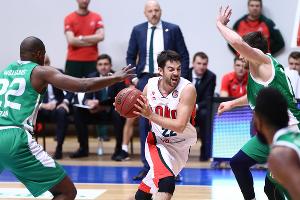 ПБК «Локомотив-Кубань» обыграл УНИКС. Тейлор Рочести © Фото пресс-службы ПБК «Локомотив-Кубань»