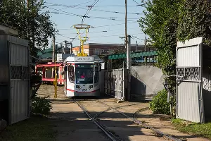 Презентация нового трамвая в Краснодаре &copy;&nbsp;Фото Елены Синеок, Юга.ру