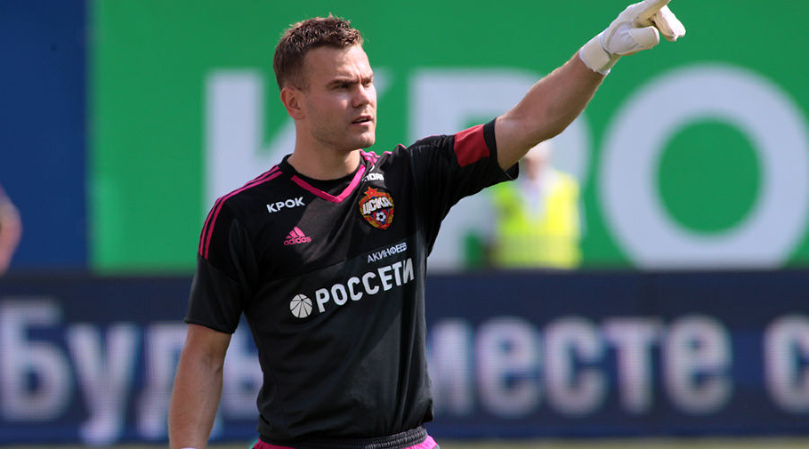 Игорь Акинфеев © Фото с официального сайта ФК ЦСКА