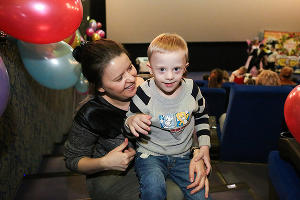 Благотворительный кинопоказ и детский праздник для детей с синдромом Дауна © Кристина Лебедева