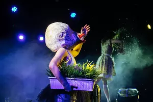 Спектакль &laquo;Пахлава глупости&raquo; в Краснодаре. Часть по рассказу &laquo;Гуси с того света&raquo; &copy;&nbsp;Фото пресс-службы фонда Олега Дерипаска &laquo;Вольное Дело&raquo;