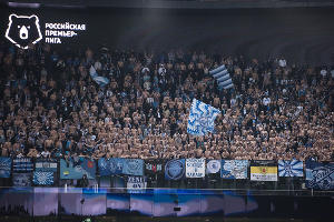 Матч «Краснодар» — «Зенит», Краснодар, 20 апреля 2019 года &copy;&nbsp;Фото Елены Синеок, Юга.ру