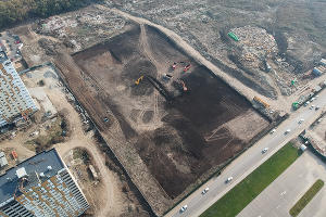 Cтройка нового стадиона ФК «Краснодар» &copy;&nbsp;Фото Евгения Таранжина