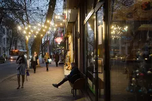 Новогодние ярмарки Краснодара &copy;&nbsp;Фото Елены Синеок, Юга.ру