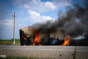 Авария в Славянском районе &copy;&nbsp;Елена Синеок. ЮГА.ру