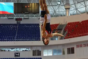 Чемпионат России по прыжкам на батуте в Краснодаре &copy;&nbsp;Елена Синеок, ЮГА.ру