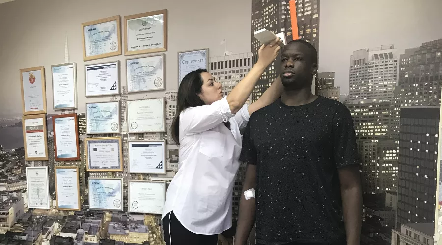 Мустафа Фалль &copy;&nbsp;Фото пресс-службы ПБК &laquo;Локомотив-Кубань&raquo;