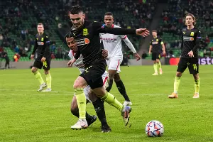 Матч «Краснодар» — «Севилья», Краснодар, 25 ноября 2020 года &copy;&nbsp;Фото Елены Синеок, Юга.ру