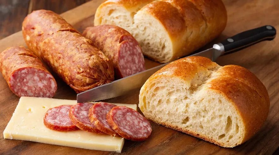 батон колбаса &copy;&nbsp;Изображение сгенерировано нейросетью Gigachat