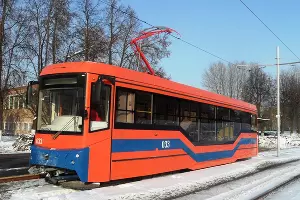Трамвайный вагон &laquo;71-407&raquo; &copy;&nbsp;Фото пресс-службы Уральского завода транспортного машиностроения