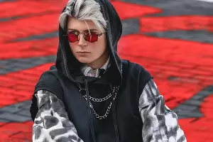 Роспись Покраса Лампаса на площади &laquo;Курорта Красная Поляна&raquo; &copy;&nbsp;Фото Дениса Бычковского