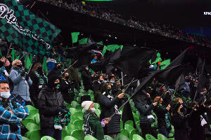 Матч «Краснодар» — «Севилья», Краснодар, 25 ноября 2020 года &copy;&nbsp;Фото Елены Синеок, Юга.ру