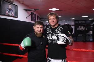 Рамзан Кадыров и Александр Емельяненко © Фото из аккаунта instagram.com/alexemelyanenko